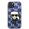 Чохол Karl Lagerfeld Monogram Ikonik Patch для iPhone 13 Blue (KLHCP13MPMNIKBL)