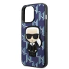 Чохол Karl Lagerfeld Monogram Ikonik Patch для iPhone 13 | 13 Pro Blue (KLHCP13LPMNIKBL)