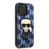 Чохол Karl Lagerfeld Monogram Ikonik Patch для iPhone 13 Pro Max Blue (KLHCP13XPMNIKBL)