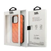 Чохол Karl Lagerfeld Perforated Allover для iPhone 13 Pro Max Orange (KLHCP13XPTLO)