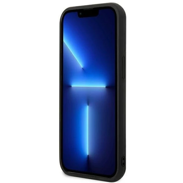 Чохол Karl Lagerfeld Karl & Choupette Iconik 3D для iPhone 13 | 13 Pro Black (KLHCP13L3DRKCK)