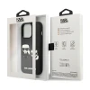 Чохол Karl Lagerfeld Karl & Choupette Iconik 3D для iPhone 13 | 13 Pro Black (KLHCP13L3DRKCK)