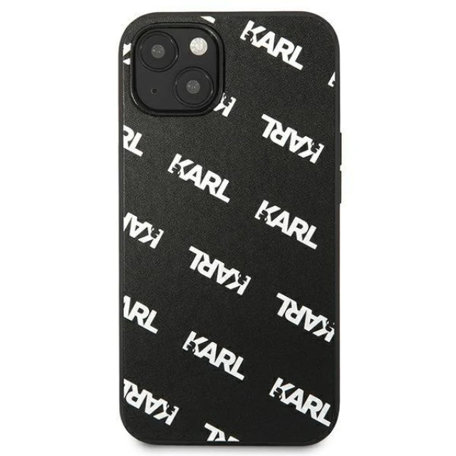Чохол Karl Lagerfeld Allover для iPhone 13 mini Black (KLHCP13SPULMBK3)