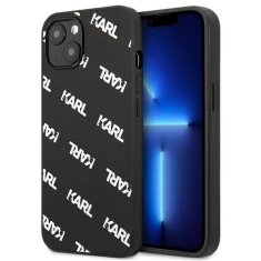 Чохол Karl Lagerfeld Allover для iPhone 13 Black (KLHCP13MPULMBK3)