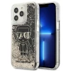 Чохол Karl Lagerfeld Liquid Glitter Gatsby для iPhone 13 | 13 Pro Black (KLHCP13LLGGKBK)