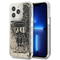 Чохол Karl Lagerfeld Liquid Glitter Gatsby для iPhone 13 | 13 Pro Black (KLHCP13LLGGKBK)