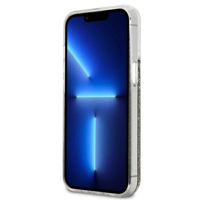 Чохол Karl Lagerfeld Liquid Glitter Gatsby для iPhone 13 | 13 Pro Black (KLHCP13LLGGKBK)