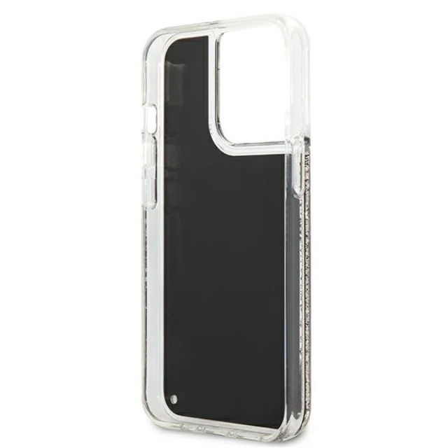 Чохол Karl Lagerfeld Liquid Glitter Gatsby для iPhone 13 Pro Max Black (KLHCP13XLGGKBK)