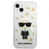 Чохол Karl Lagerfeld Iconik Karl для iPhone 13 mini Clear (KLHCP13SHFLT)