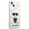 Чохол Karl Lagerfeld Iconik Karl для iPhone 13 mini Clear (KLHCP13SHFLT)