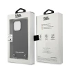Чохол Karl Lagerfeld Leather Textured and Chain для iPhone 13 Pro Max Black (KLHCP13XPMK)
