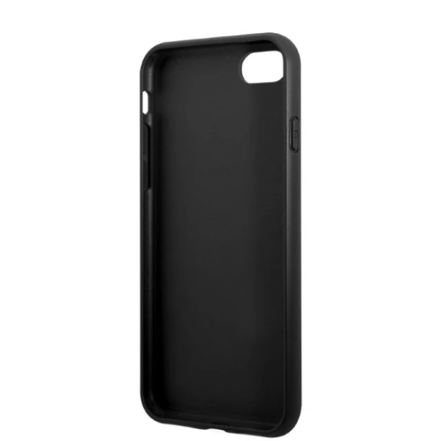 Чохол Guess Saffiano Triangle Logo Cardslot для iPhone SE 2022/SE 2020 | 8 | 7 Black (GUHCI8PSATPK)