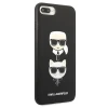 Чохол Karl Lagerfeld Saffiano Karl & Choupette Head для iPhone 7 | 8 Plus Black (KLHCI8LSAKICKCBK)