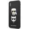 Чохол Karl Lagerfeld Saffiano Karl & Choupette Head для iPhone 11 Pro Black (KLHCI65SAKICKCBK)