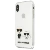 Чохол Karl Lagerfeld Karl & Choupette для iPhone XS Max Transparent (KLHCI65CKTR)
