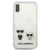 Чохол Karl Lagerfeld Karl & Choupette для iPhone XS Max Transparent (KLHCI65CKTR)
