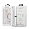 Чехол Guess Metal Outline для iPhone 13 Pro Pink (GUHMP13LHTRMP)