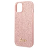 Чохол Guess Glitter Script для iPhone 14 Plus Pink (GUHCP14MHGGSHP)