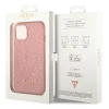 Чохол Guess Glitter Script для iPhone 14 Plus Pink (GUHCP14MHGGSHP)