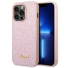 Чохол Guess Glitter Script для iPhone 14 Pro Pink (GUHCP14LHGGSHP)