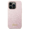 Чохол Guess Glitter Script для iPhone 14 Pro Pink (GUHCP14LHGGSHP)