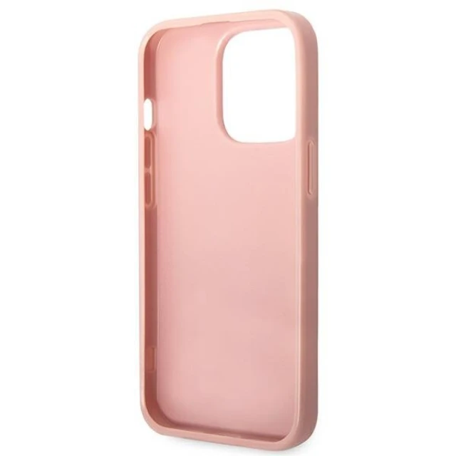 Чохол Guess Glitter Script для iPhone 14 Pro Pink (GUHCP14LHGGSHP)
