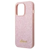 Чохол Guess Glitter Script для iPhone 14 Pro Pink (GUHCP14LHGGSHP)