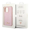 Чохол Guess Glitter Script для iPhone 14 Pro Pink (GUHCP14LHGGSHP)