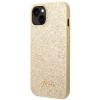Чехол Guess Glitter Script для iPhone 14 Plus Gold (GUHCP14MHGGSHD)