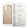 Чехол Guess Glitter Script для iPhone 14 Plus Gold (GUHCP14MHGGSHD)
