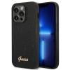 Чехол Guess Glitter Script для iPhone 14 Pro Black (GUHCP14LHGGSHK)