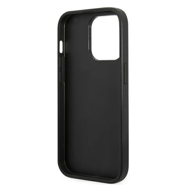 Чохол Guess Glitter Script для iPhone 14 Pro Max Black (GUHCP14XHGGSHK)