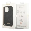 Чохол Guess Glitter Script для iPhone 14 Pro Max Black (GUHCP14XHGGSHK)