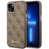 Чохол Guess 4G Vintage Gold Logo для iPhone 14 Plus Brown (GUHCP14MHG4SHW)
