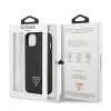 Чохол Guess Saffiano Triangle Logo для iPhone 14 Plus Black (GUHCP14MPSATLK)