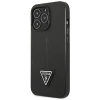 Чохол Guess Saffiano Triangle Logo для iPhone 14 Pro Black (GUHCP14LPSATLK)