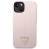 Чохол Guess Silicone Triangle для iPhone 14 Plus Purple (GUHCP14MSLTGU)