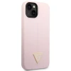 Чохол Guess Silicone Triangle для iPhone 14 Plus Purple (GUHCP14MSLTGU)
