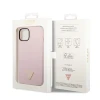 Чохол Guess Silicone Triangle для iPhone 14 Plus Purple (GUHCP14MSLTGU)