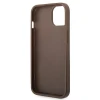 Чохол Guess 4G Big Metal Logo для iPhone 14 | 13 Brown (GUHCP14S4GMGBR)