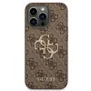 Чохол Guess 4G Big Metal Logo для iPhone 14 Pro Brown (GUHCP14L4GMGBR)