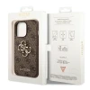 Чохол Guess 4G Big Metal Logo для iPhone 14 Pro Brown (GUHCP14L4GMGBR)