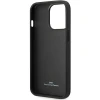 Чохол BMW для iPhone 14 Pro Leather Blue Dots Black (BMHCP14L22RBDK)