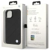 Чохол BMW Leather Quilted для iPhone 14 | 13 Black (BMHCP14S22RQDK)