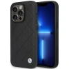 Чохол BMW для iPhone 14 Pro Leather Quilted Black (BMHCP14L22RQDK)
