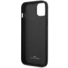 Чохол BMW для iPhone 14 | 13 Leather Diamond Pattern Burgundy (BMHCP14S22RFGR)