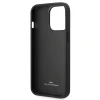 Чехол BMW Leather Diamond Pattern для iPhone 14 Pro Black (BMHCP14L22RFGK)