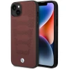 Чохол BMW для iPhone 14 | 13 Leather Seats Pattern Burgundy (BMHCP14S22RPSR)