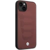 Чохол BMW для iPhone 14 | 13 Leather Seats Pattern Burgundy (BMHCP14S22RPSR)
