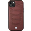 Чохол BMW для iPhone 14 | 13 Leather Seats Pattern Burgundy (BMHCP14S22RPSR)